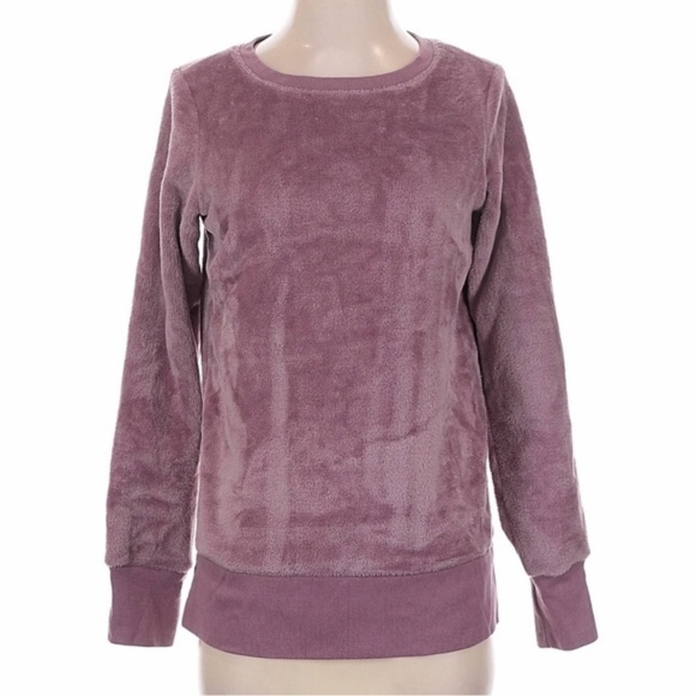 GAIAM Yoga Soft Lavender Crew Neck Sweater